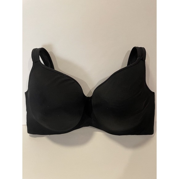 Cacique Other - CACIQUE underwire Black‎ Bra 44DDD Very Supportive Plus Sz
